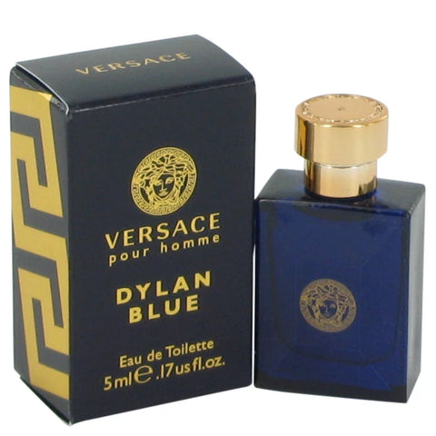 Versace Pour Homme Dylan Blue by Versace 0.17 oz Mini EDT for Men